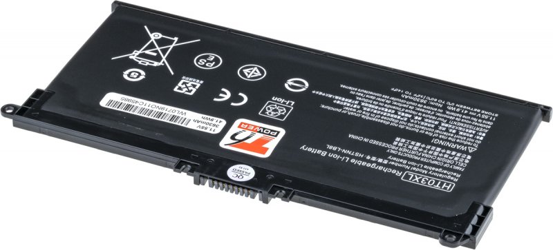 Baterie T6 Power HP 250 G7, 255 G7, 15-cs000, 15-da000, 17-by000, 3600mAh, 41Wh, 3cell, Li-pol - obrázek č. 1