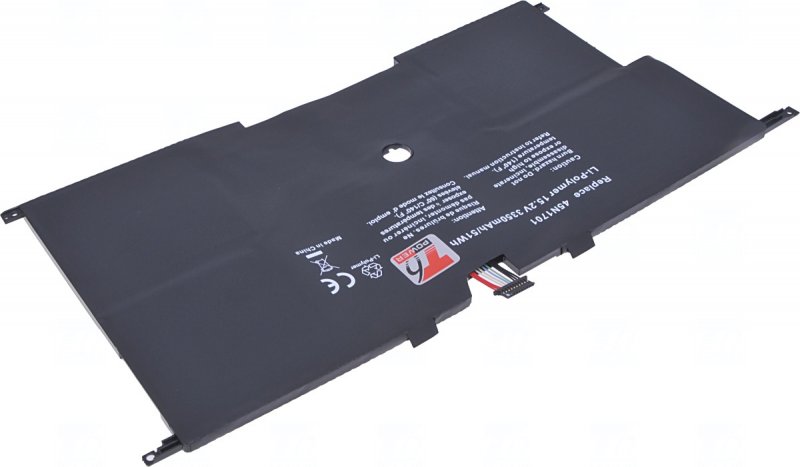 Baterie T6 Power Lenovo ThinkPad X1 Carbon 2nd Gen, 3rd Gen, 3350mAh, 51Wh, 8cell, Li-Pol - obrázek č. 1