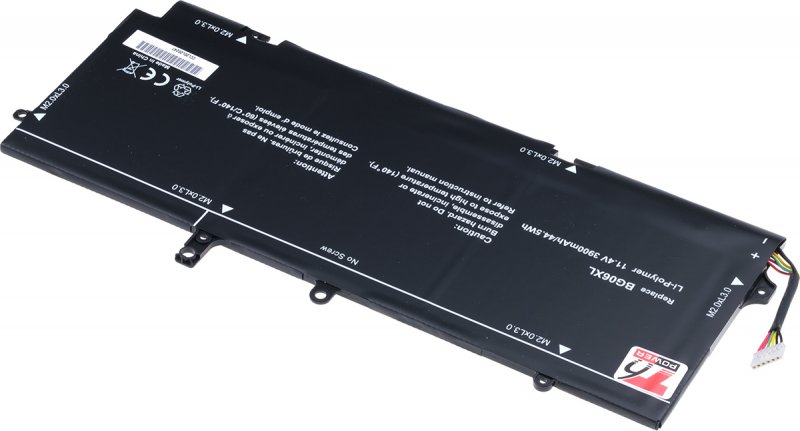 Baterie T6 Power HP EliteBook Folio 1040 G3, 3900mAh, 44Wh, 6cell, Li-pol - obrázek č. 1