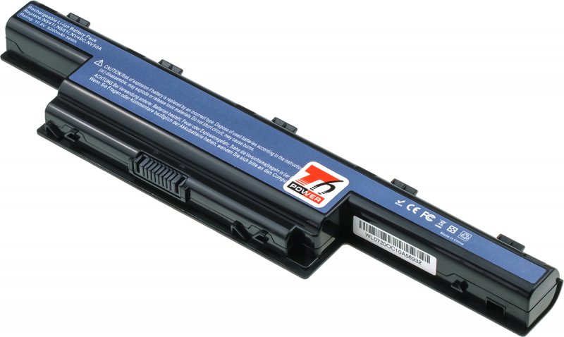 Baterie T6 Power Acer Aspire V3-771, V3-772G, TravelMate P643-M, P273-M, 5200mAh, 56Wh, 6cell - obrázek produktu