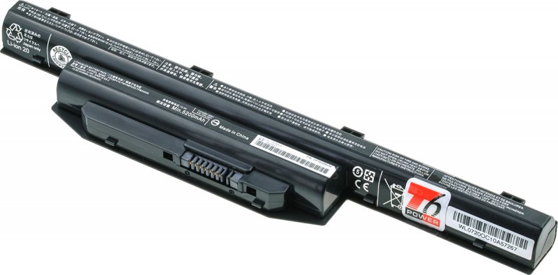 Baterie T6 Power Fujitsu LifeBook A555, 5200mAh, 56Wh, 6cell - obrázek produktu