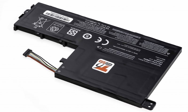 Baterie T6 Power Lenovo Yoga 520-14IKB, Flex 5-1470, IP 320S-14IKB, 3600mAh, 41Wh, 3cell, Li-Pol - obrázek č. 1