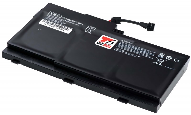 Baterie T6 Power HP ZBook 17 G3, 8300mAh, 95Wh, 6cell, Li-ion - obrázek produktu
