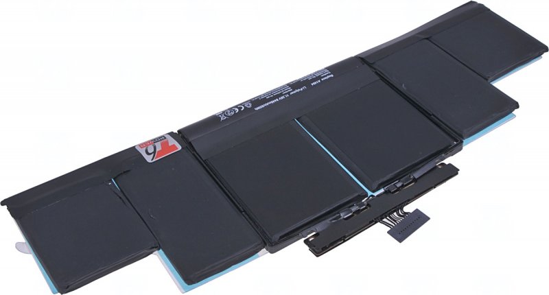 Baterie T6 Power Apple MacBook Pro 15" Retina (Late 2013, Mid 2014), 8440mAh, 95Wh, 6cell, Li-pol - obrázek č. 1