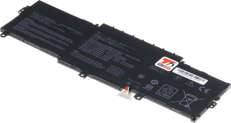 Baterie T6 Power Asus ZenBook 14 UX433F, UX433FA, UX433FN, 4335mAh, 50Wh, 3cell, Li-pol - obrázek produktu