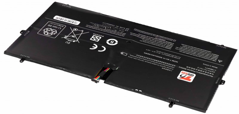 Baterie T6 Power Lenovo Yoga 3 Pro 1370, 6000mAh, 45Wh, 4cell, Li-pol - obrázek č. 1