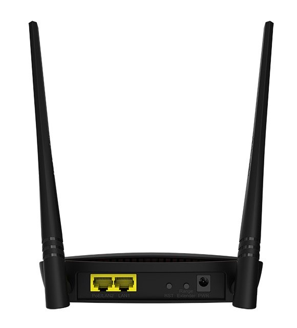 Tenda AP4 WiFi AP /  Universal Repeater /  WISP/  Client+AP/  Station 300Mb/ s, 2x LAN, + PoE výhybka - obrázek č. 2