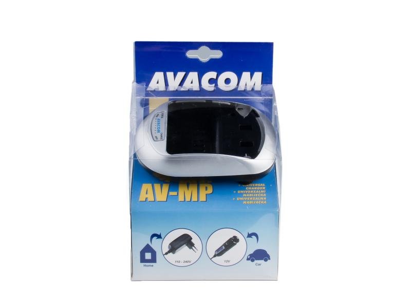 AV-MP univerzální nabíjecí souprava pro foto a video akumulátory - blistrové balení - obrázek č. 4