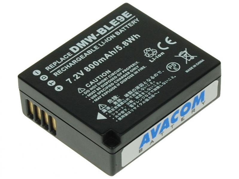 Panasonic DMW-BLE9, BLG-10 Li-Ion 7.2V 800mAh  5.8 Wh - obrázek produktu