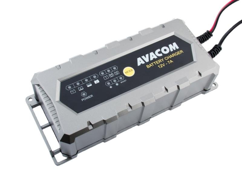 Automatická nabíječka AVACOM 12V 7A pro olověné AGM/GEL akumulátory (14 - 150Ah) - obrázek č. 1
