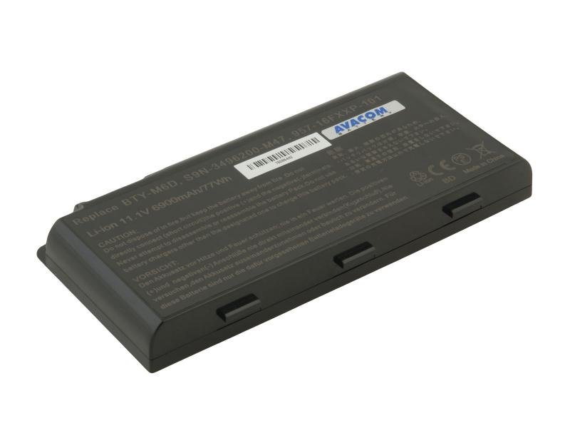 MSI MegaBook GT660/GT680/GT780 BTY-M6D Li-Ion 11,1V 6900mAh - obrázek produktu