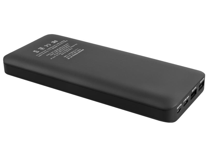 AVACOM externí baterie PRISMA GT-20, Li-Ion 20000mAh, USB-C, QC vstup a výstup, černá - obrázek č. 2