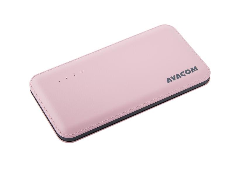 AVACOM externí baterie PWRB-8001P, Li-Pol, kapacita 8000mAh, výstup 5V/2.1A, růžová - obrázek produktu