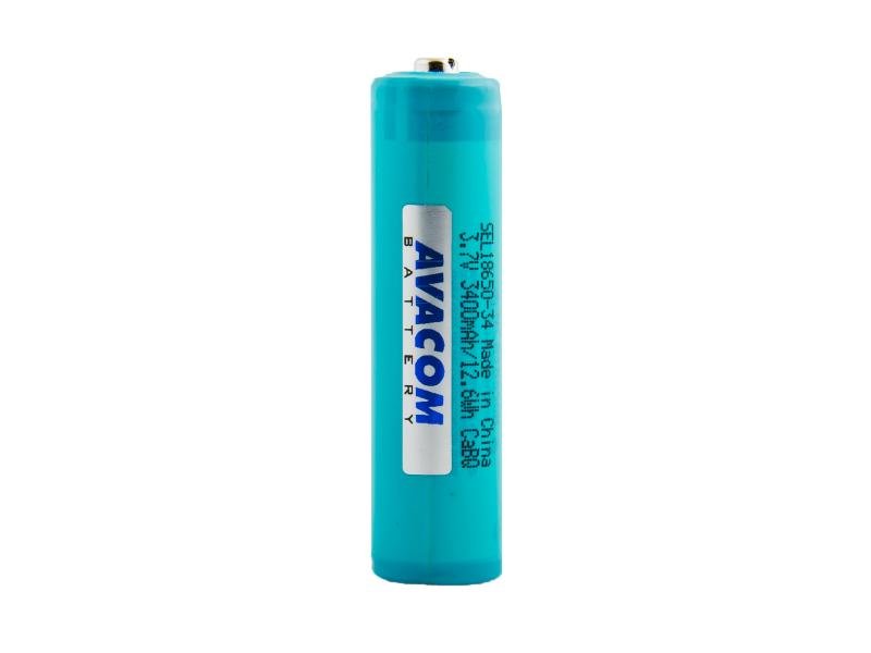 Nabíjecí baterie 18650 Panasonic 3400mAh 3,6V Li-Ion - s elektronickou ochranou, vhodné pro svítilny - obrázek produktu