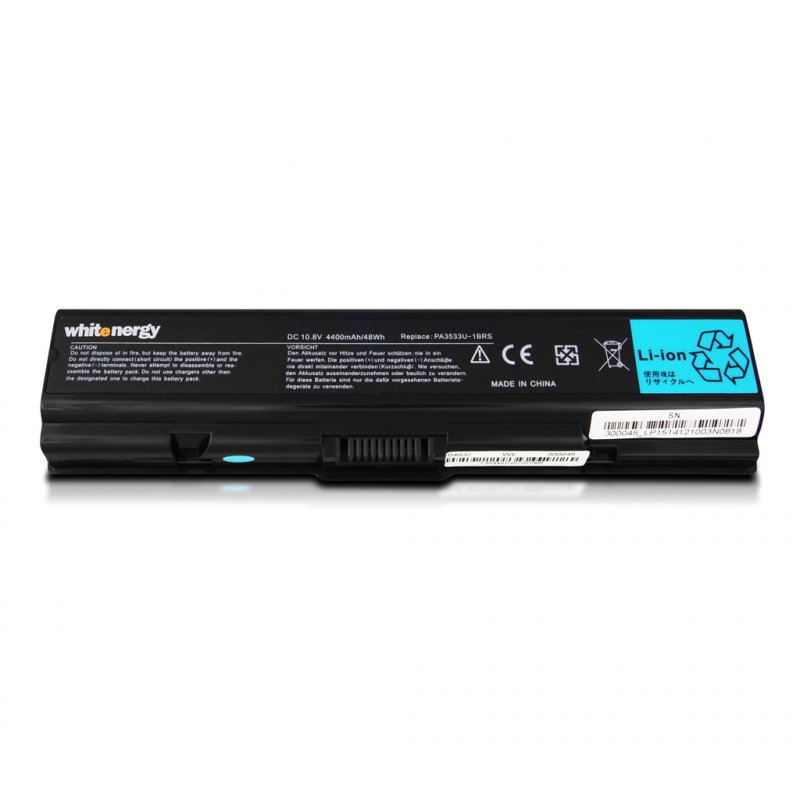 WE baterie EcoLine Toshiba PA3533 PA3534 4400mAh - obrázek produktu