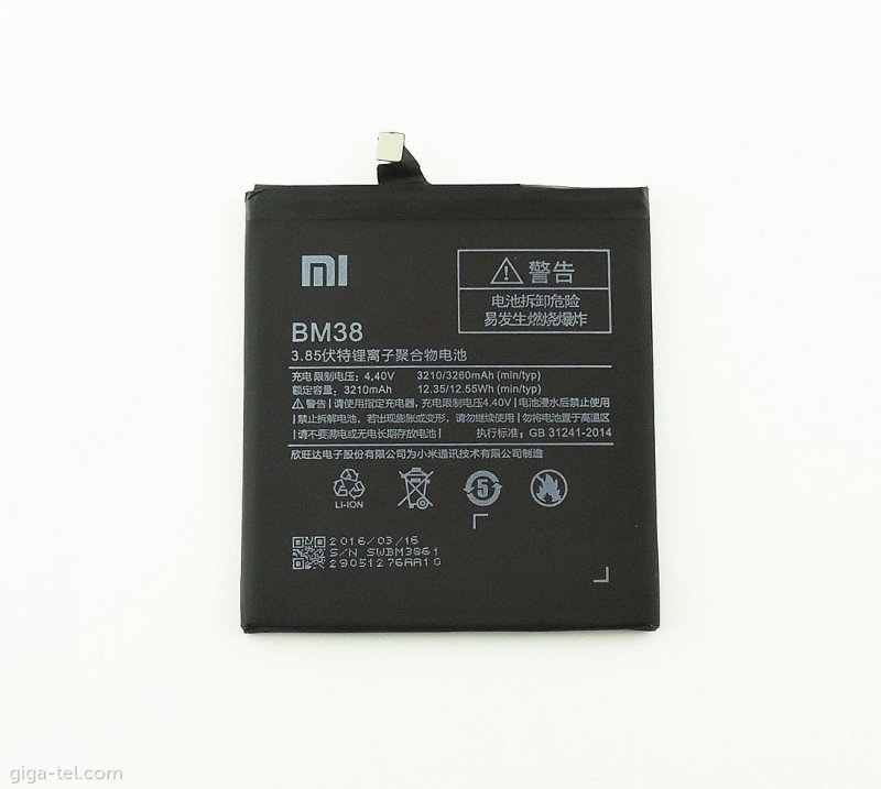 Xiaomi BM38 Original Baterie 3260mAh (Bulk) - obrázek produktu