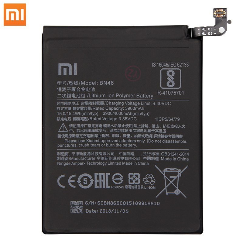 Xiaomi BN46 Original Baterie 4000mAh (Bulk) - obrázek produktu