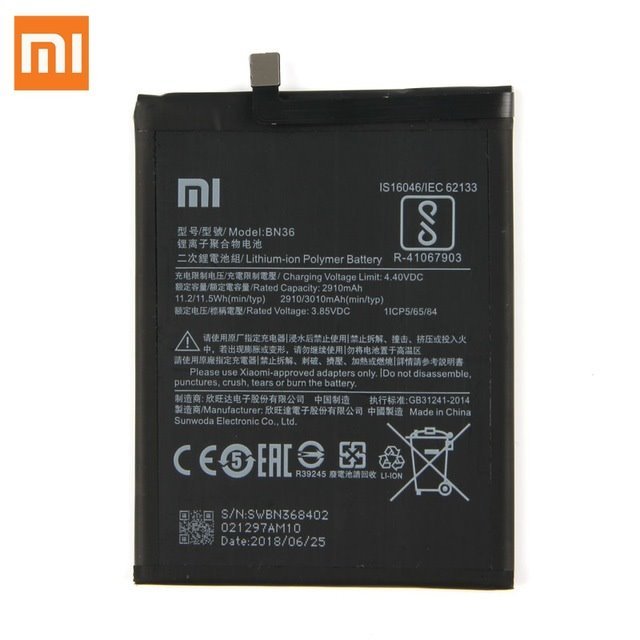Xiaomi BN36 Original Baterie 3010mAh (Bulk) - obrázek produktu