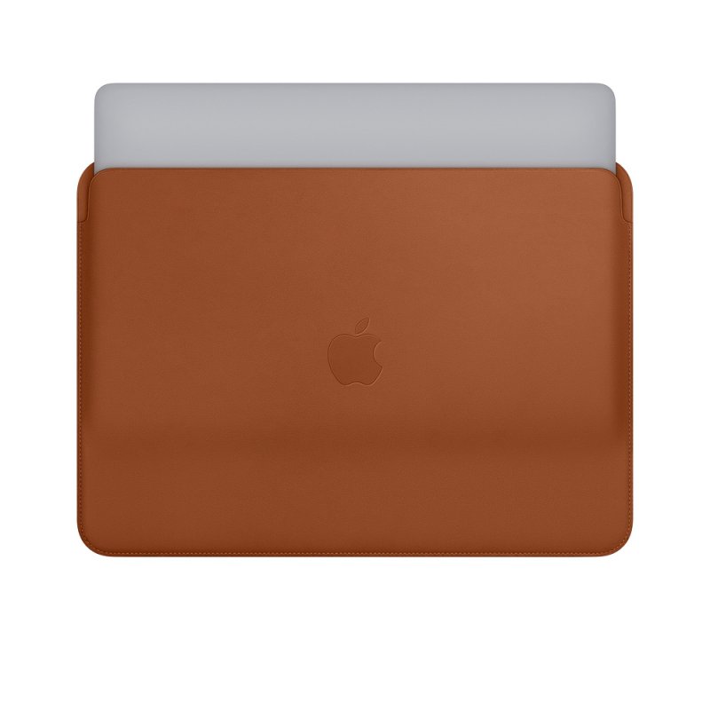 Leather Sleeve pro MacBook Pro 13 - Saddle Brown - obrázek č. 3