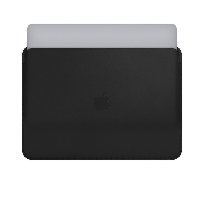 Leather Sleeve pro MacBook Pro 13 - Black - obrázek č. 3