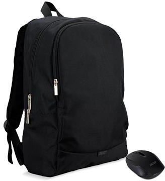 Acer STARTER KIT batoh 15,6" černý + bezdrátová myš - obrázek produktu