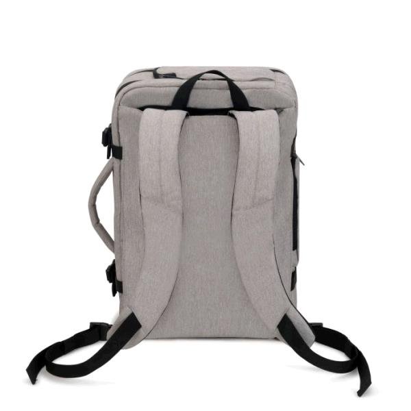 DICOTA Backpack Dual Plus EDGE 13-15.6 light grey - obrázek č. 1