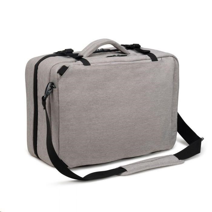 DICOTA Backpack Dual Plus EDGE 13-15.6 light grey - obrázek č. 2