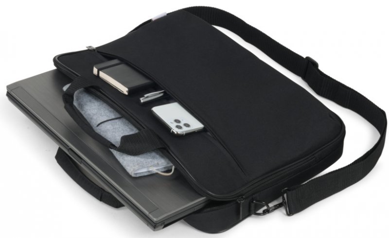 DICOTA BASE XX Laptop Bag Toploader 14-15.6" Black - obrázek č. 4
