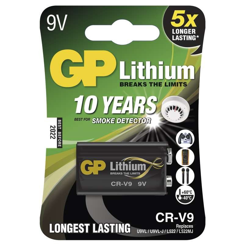 Lithiová Baterie GP CR-V9  9V - 1ks - obrázek produktu