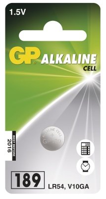 Alkalická baterie GP LR54 (189)-1ks - obrázek produktu