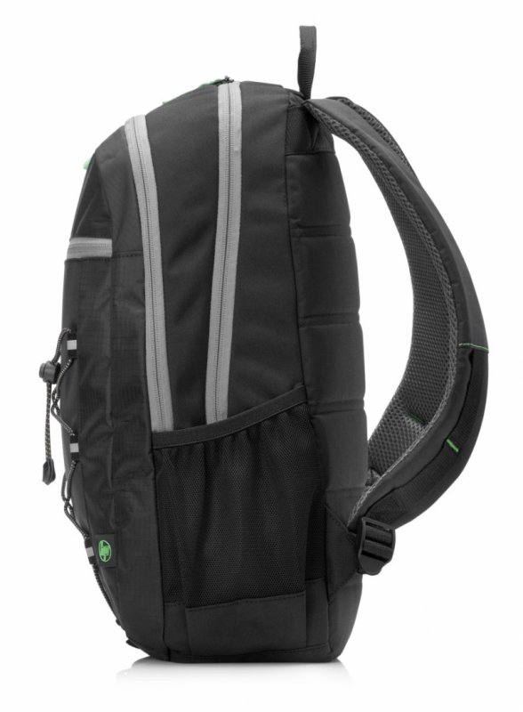 HP 15.6 Active Backpack (Black/ Mint Green) - obrázek č. 1
