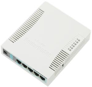 Mikrotik RB951G-2HnD, 600MHz,128MB RAM,RouterOS L4 - obrázek produktu