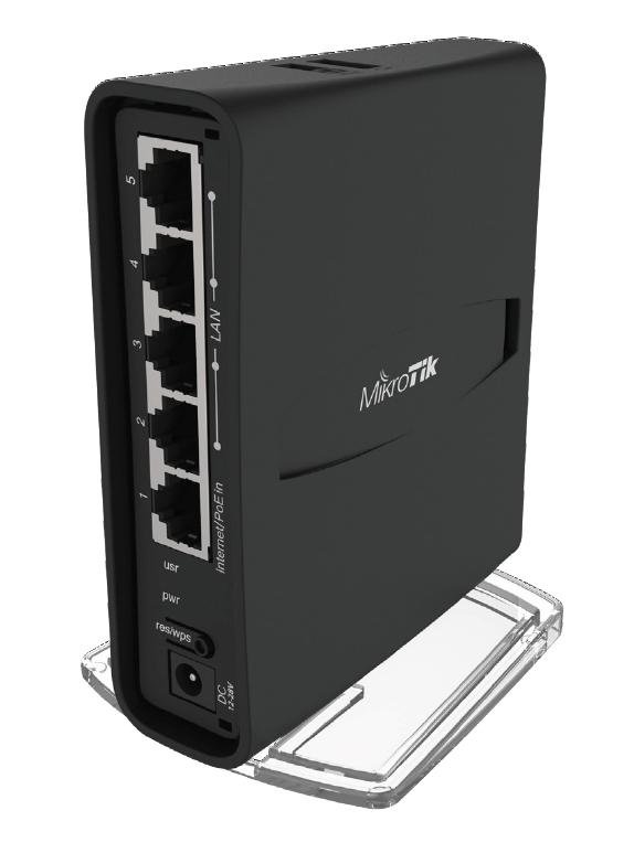 MikroTik RBD52G-5HacD2HnD-TC Duální 2,4/ 5GHz router hAP ac2 TowerCase - obrázek produktu
