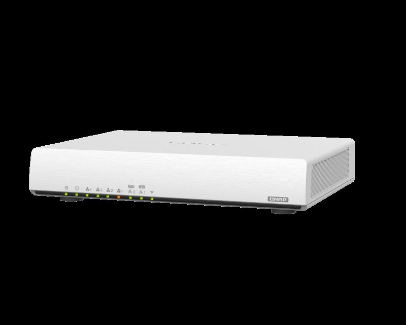 QNAP Wi-Fi 6 SD-WAN router QHora-301W (4x GbE /  2x 10GbE /  2x USB 3.2 /  8 interních antén) - obrázek produktu