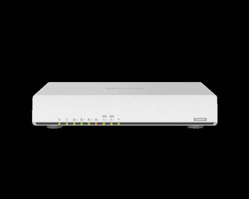 QNAP Wi-Fi 6 SD-WAN router QHora-301W (4x GbE /  2x 10GbE /  2x USB 3.2 /  8 interních antén) - obrázek č. 1