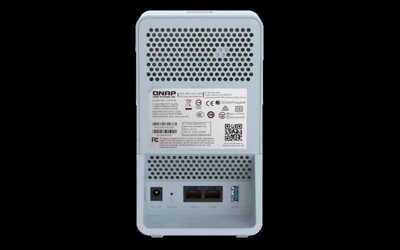 QNAP třípásmový Wi-Fi SD-WAN Mesh router QMiro-201W (2xGbE /  1xUSB 3.2 /  Bluetooth /  4 int. antény) - obrázek č. 2