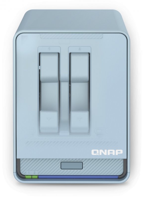 QNAP třípásmový Wi-Fi SD-WAN Mesh AC2200 router/ NAS - QMiroPlus-201W (2x SATA /  1x 2,5GbE /  4x GbE) - obrázek produktu