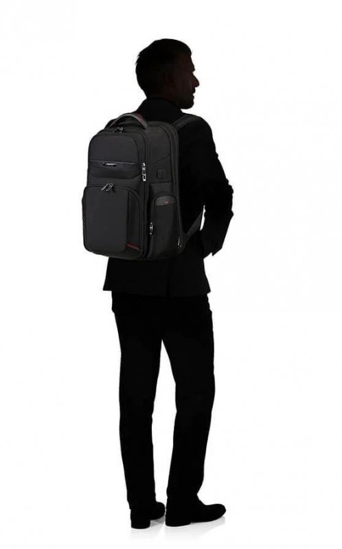 Samsonite PRO-DLX 6 Backpack 3V 17.3" EXP Black - obrázek č. 10