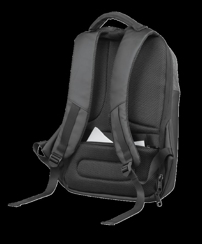 TRUST TRUNox Anti-theft Backpack for 16" laptops - black - obrázek č. 4