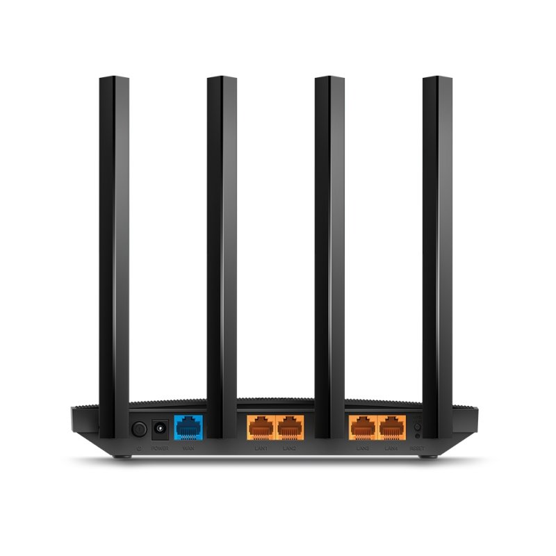 TP-Link Archer C6U AC1200 WiFi DualBand Router, USB 2.0, 5xGb LAN, 4x anténa - obrázek č. 2