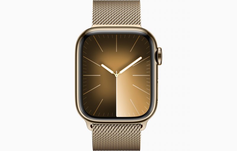 Apple Watch S9 Cell/ 41mm/ Gold/ Elegant Band/ Gold - obrázek č. 1