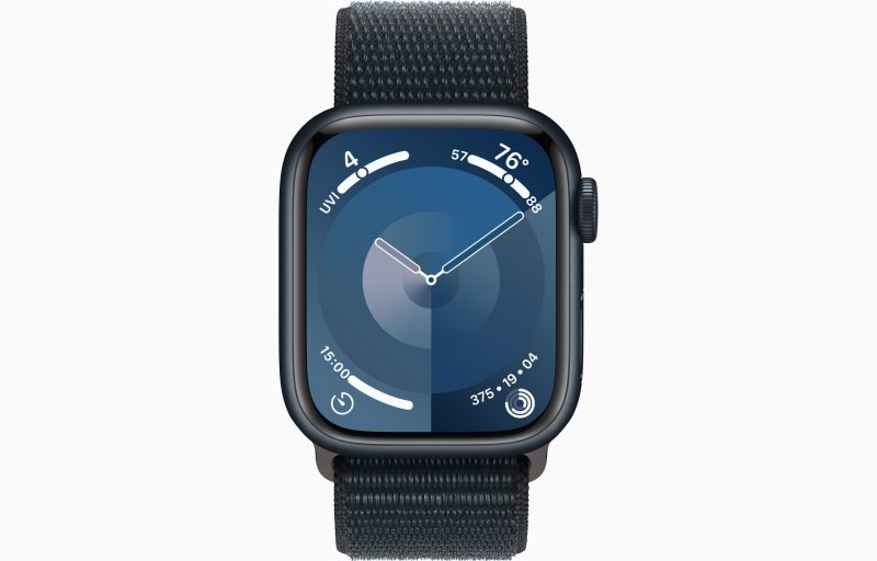 Apple Watch S9 Cell/ 45mm/ Midnight/ Sport Band/ Midnight - obrázek č. 1