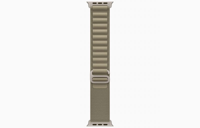 Apple Watch Ultra 2/ 49mm/ Titan/ Sport Band/ Olive Alpine/ Medium - obrázek č. 2