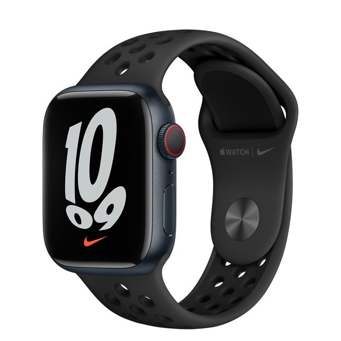 Apple Watch Nike S7 Cell/ 41mm/ Midnight/ Sport Band/ Black - obrázek produktu