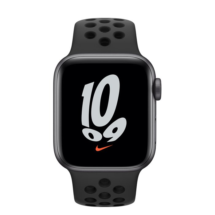 Apple Watch Nike SE/ 40mm/ Space Grey/ Sport Band/ Black - obrázek č. 1