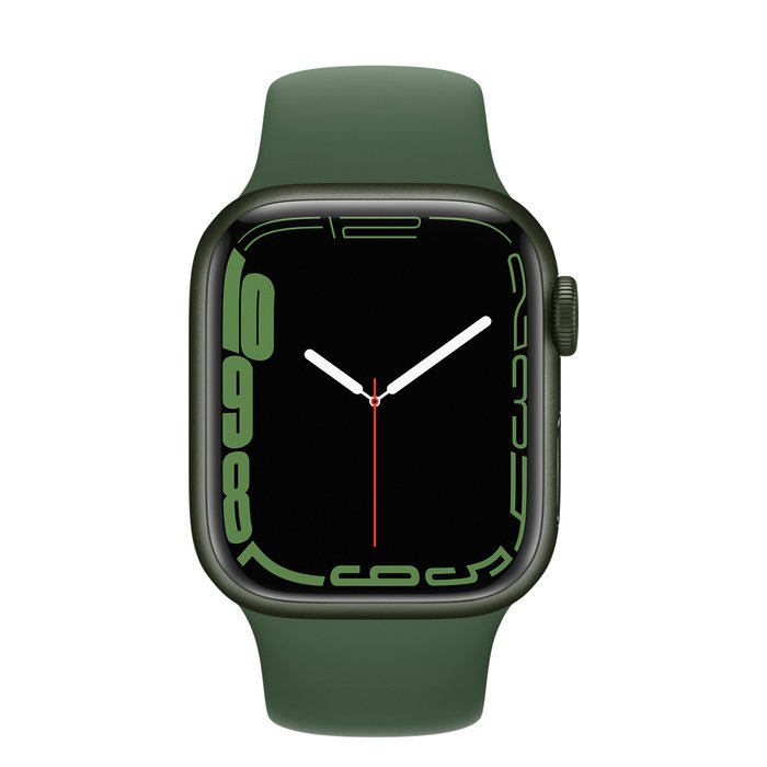 Apple Watch S7 Cell/ 45mm/ Green/ Sport Band/ Green - obrázek č. 1