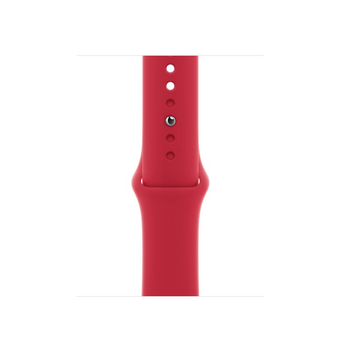 Apple Watch S7/ 41mm/ Red/ Sport Band/ Red - obrázek č. 2