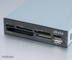 AKASA int. USB 2.0 interní čtečka karet + USB 2.0 - obrázek produktu