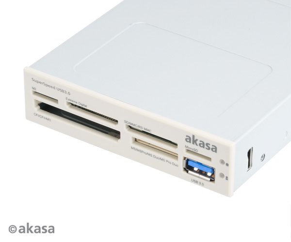 AKASA int. USB 3.0 interní čtečka karet + USB 3.0 - obrázek č. 2