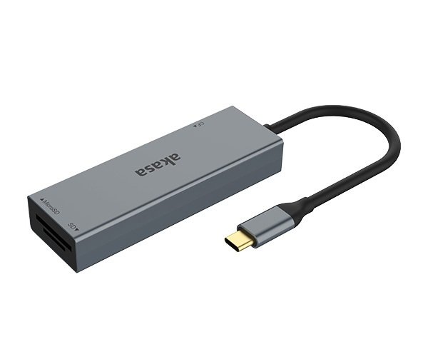 AKASA USB 3.2 Type-C čtečka karet - obrázek č. 1